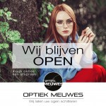 Wij blijven open tijdens de lockdown